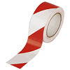 2"X36YDS:RED/WHITE Striped Warning